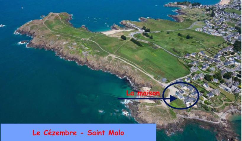 Le Cezembre - Vue 180 Baie St Malo Ferienhaus